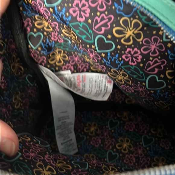 Loungefly Black and Blue Kids Backpack - Picture 3 of 7